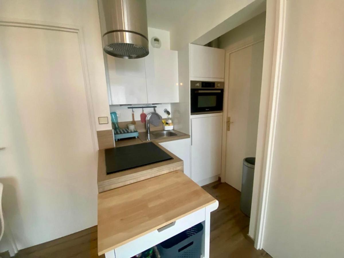 Vue Mer L'Aiglon T2 Balcon Parking Prive Wimereux Buitenkant foto